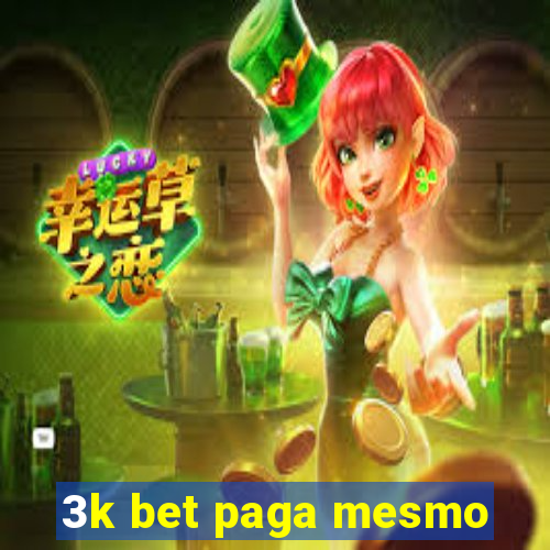 3k bet paga mesmo